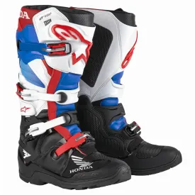 Alpinestars Honda Tech 7 Enduro Drystar® Boots Black / White / Blue / Bright Red