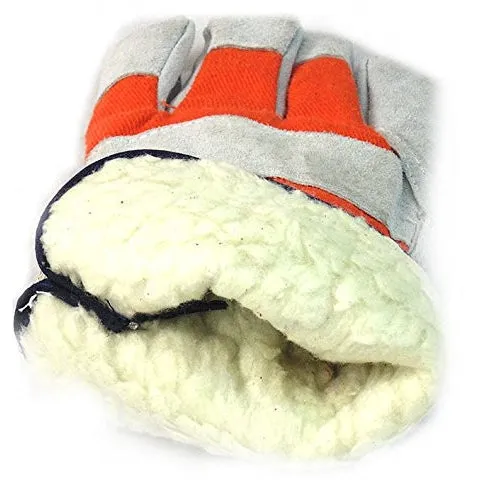 Better Grip® Insulated Split Cowhide Leather Palm Gloves - BGBY4O