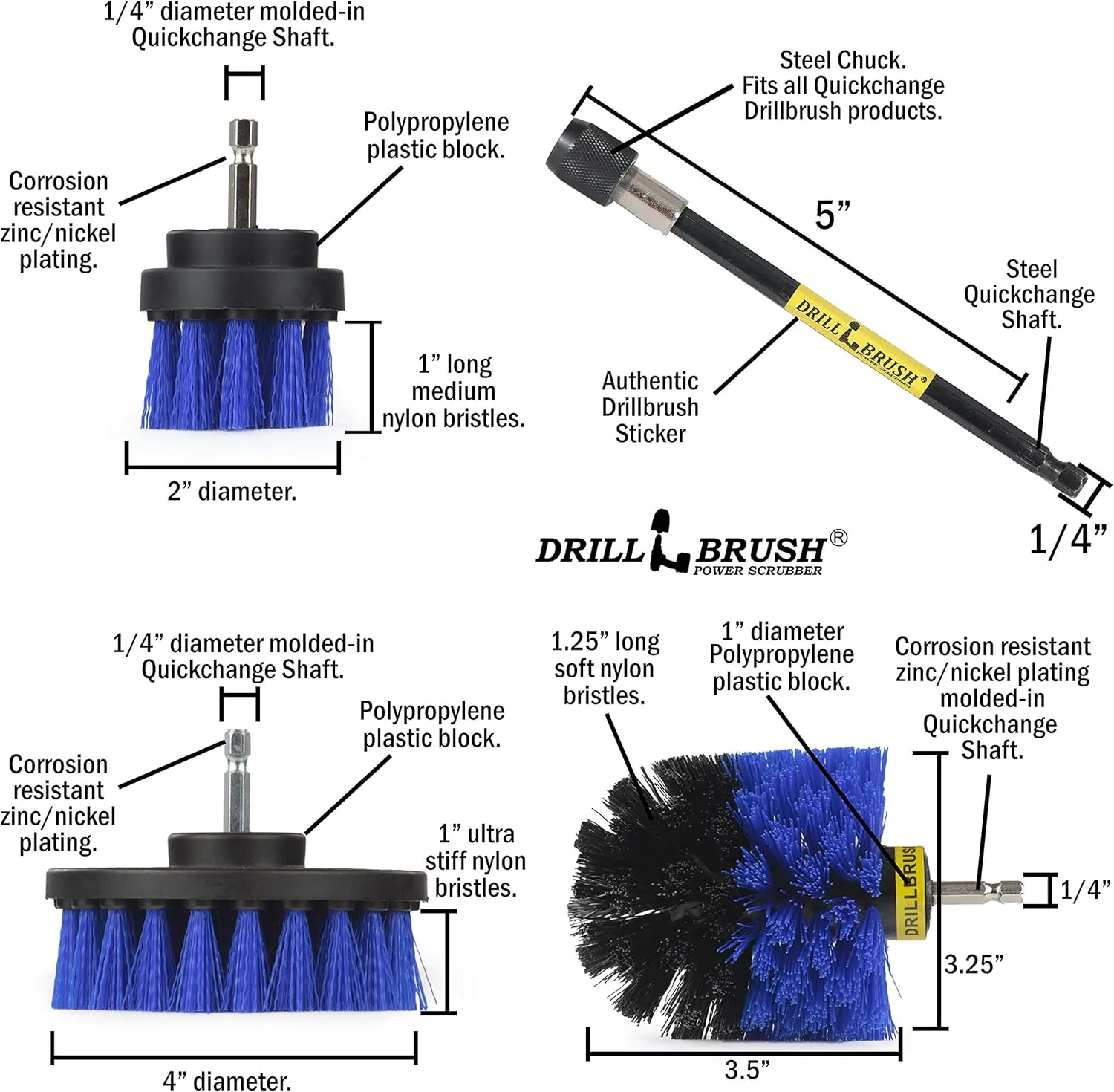 Boat Cleaning Supplies - Hull Cleaning Brush Set - Marine Equipment Cleaning Brush - Fishing Boat Scrubbing - Pond Scum Remover - Barnacle Removing Tool - Aquatic Cleaning Brushes - Tank Cleaning Set