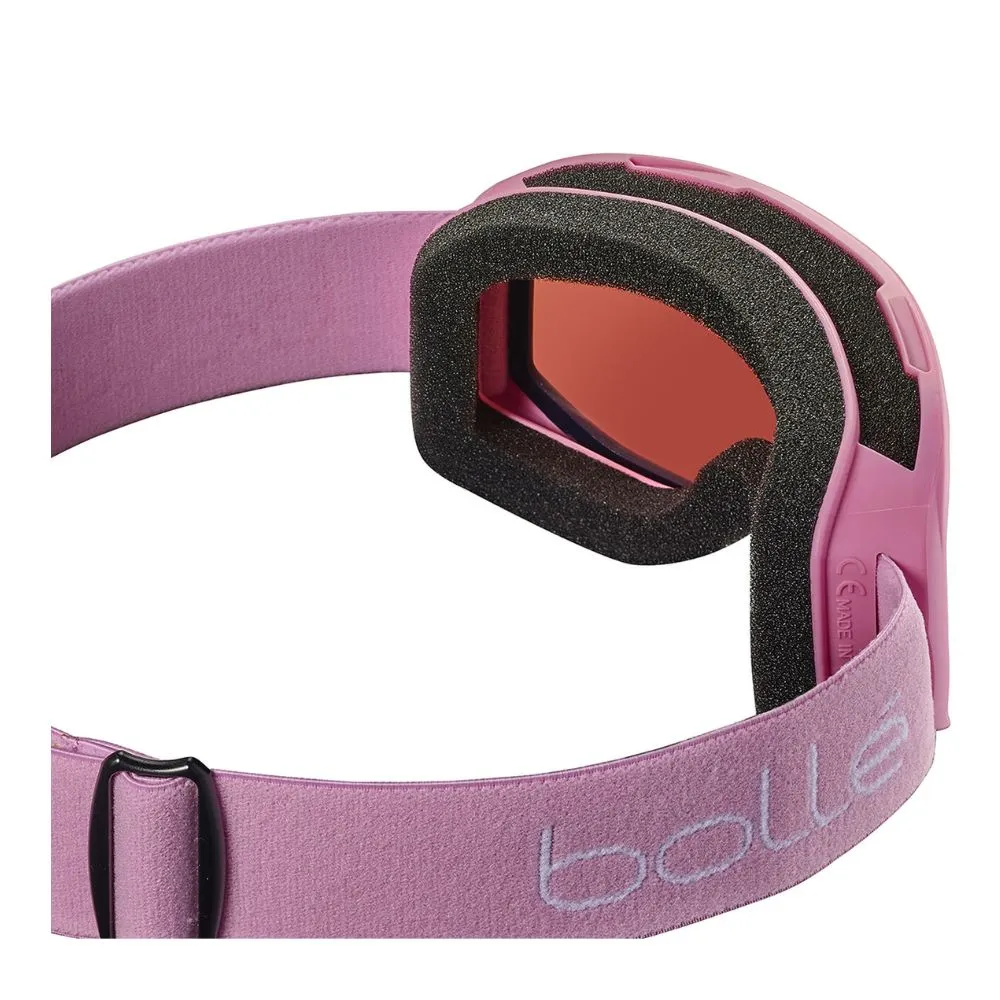 Bolle Inuk Kids Ski Goggles, Pink Matte 3 - 6 yrs - Rosy Bronze cat. 3 lens