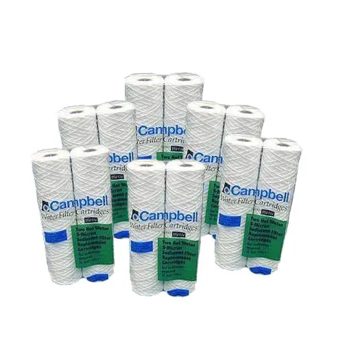 Campbell 1SHW-12 Hot Water Sediment Removal Cartridge - 12 Filter Pack
