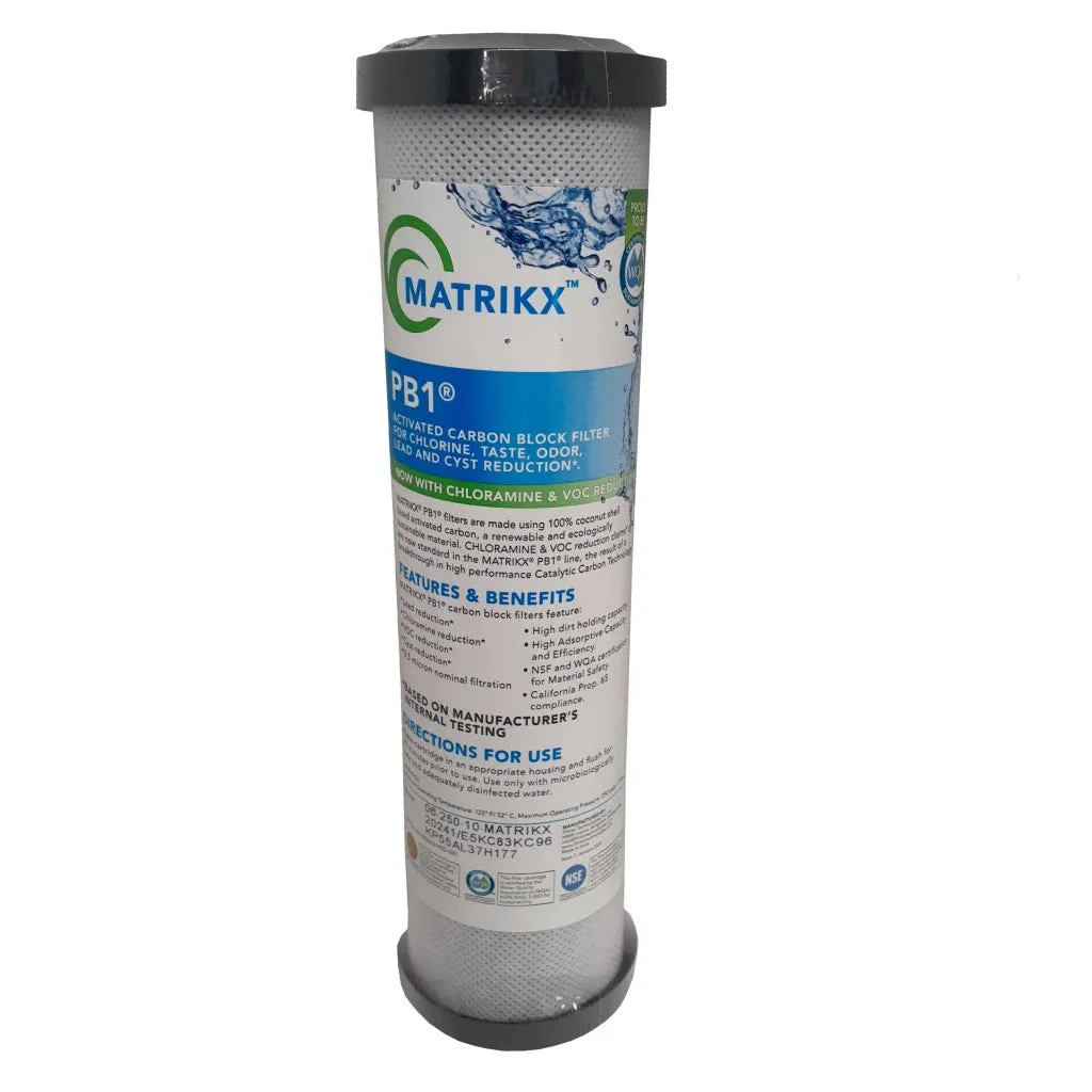 Caravan RV Water Filter Single Stage Outdoor Camping Carbon Filters