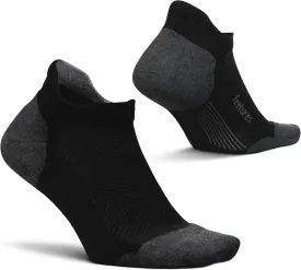 Feetures Elite Max Cushion No Show Tab Ankle Socks - Sport Sock with Targeted Compression