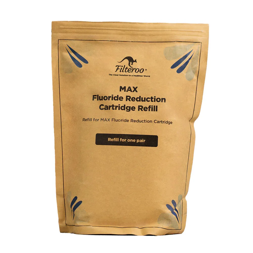 Filteroo Fluoride MAX Postreat Filter Cartridge Refill Media