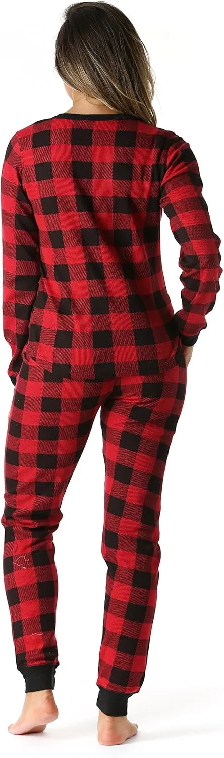#followme 2 Piece Base Layer Thermal Underwear Set for Women