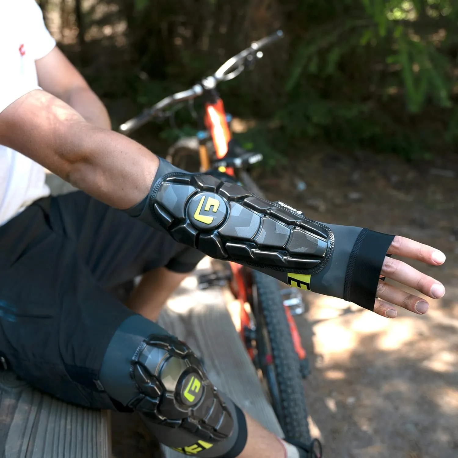 G-Form Pro-X3 Elbow Guards - Dirt Bike & Mountain Bike Elbow Pad - Bike Accessories