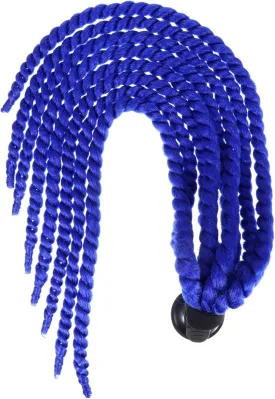 Helmet Dreadlocks Ponytail Cool Helmet Decoration Cycling Helmet Beanie Helmets for Helmet Braid Decal