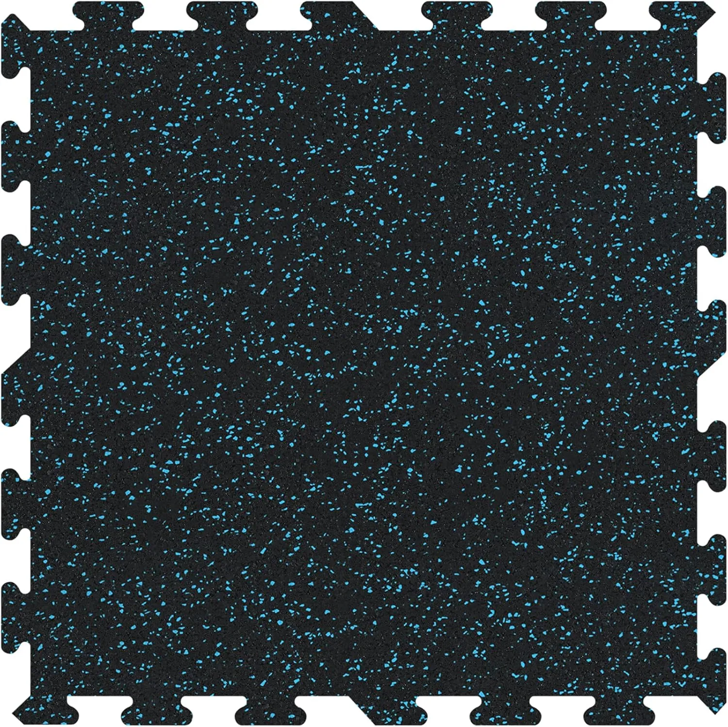 IncStores 8mm Strong Rubber Tiles (23in x 23in Tiles/Multi Piece Floor Kits) Interlocking Rubber Gym Mats for Home Gym Flooring, Exercise Mats, Equipment Mats & Fitness Room Floors