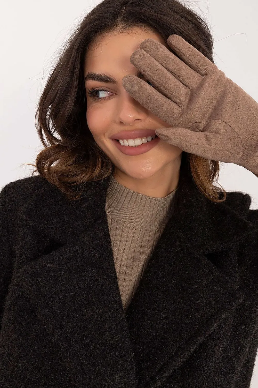 Insulated Eco Leather Gloves