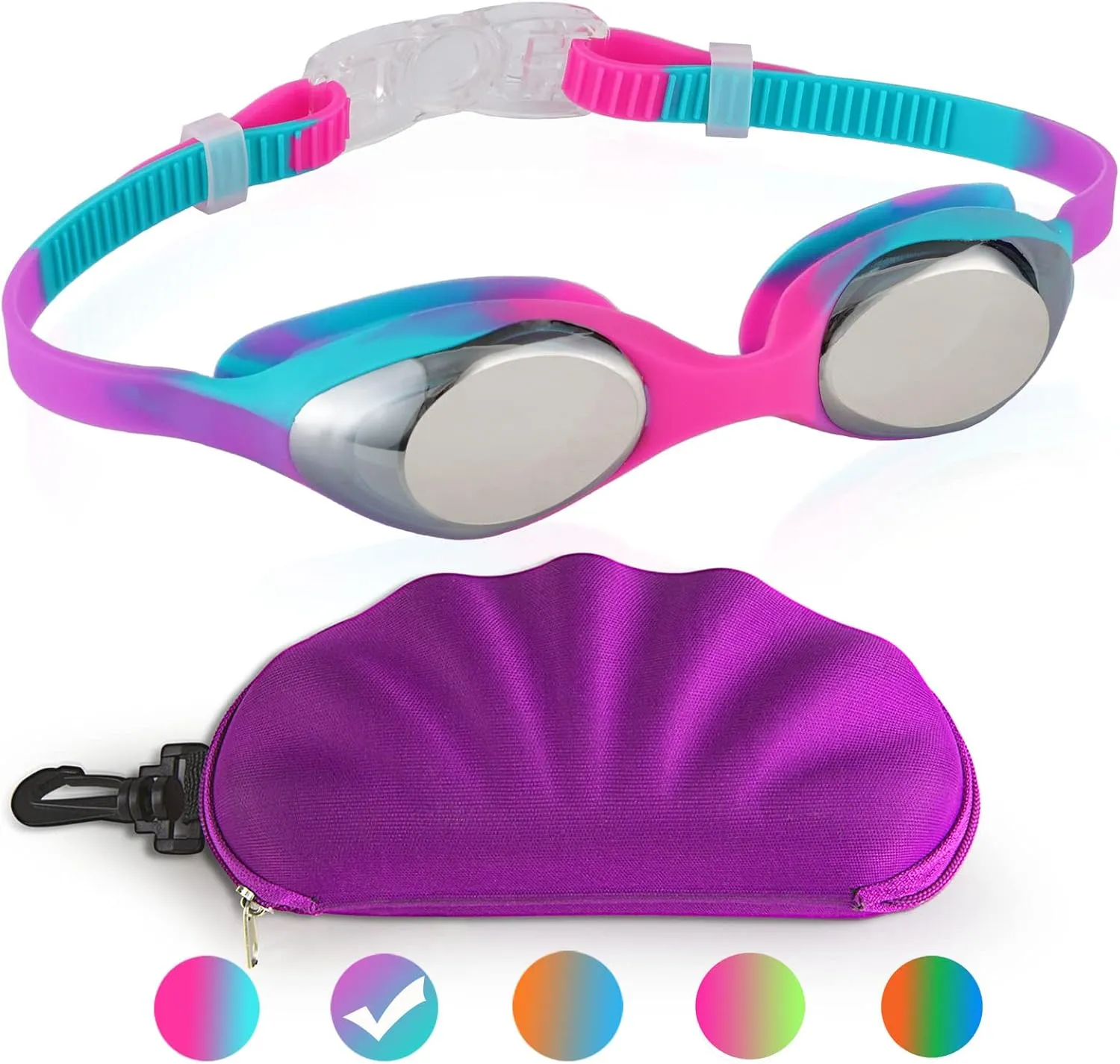 Kids Swim Goggles, Swimming Goggles for Boys Girls Kid Toddlers Age 2-12
