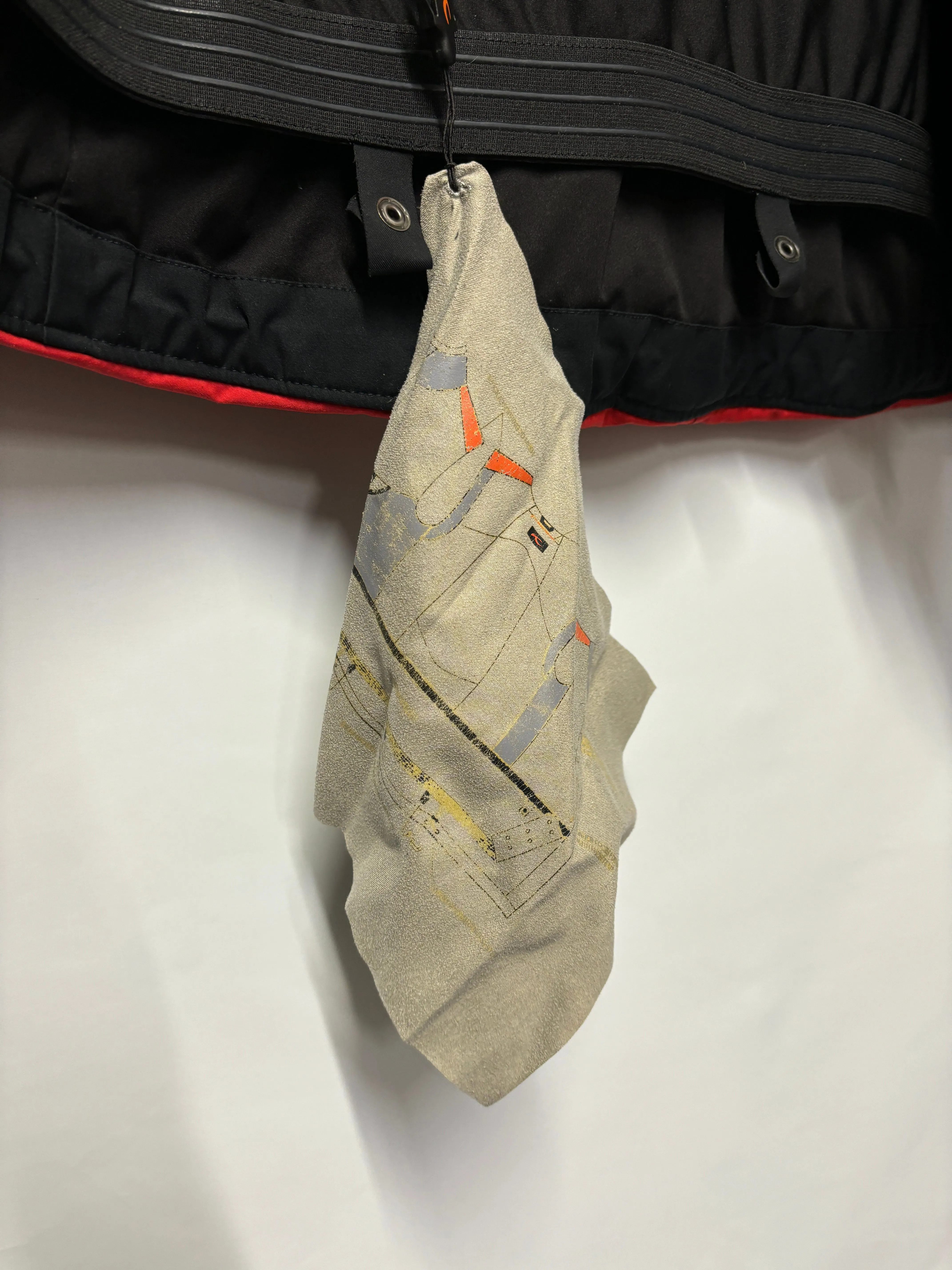 KJUS Red and White Primaloft/ Dermizax EV Ski Jacket 38/ Medium