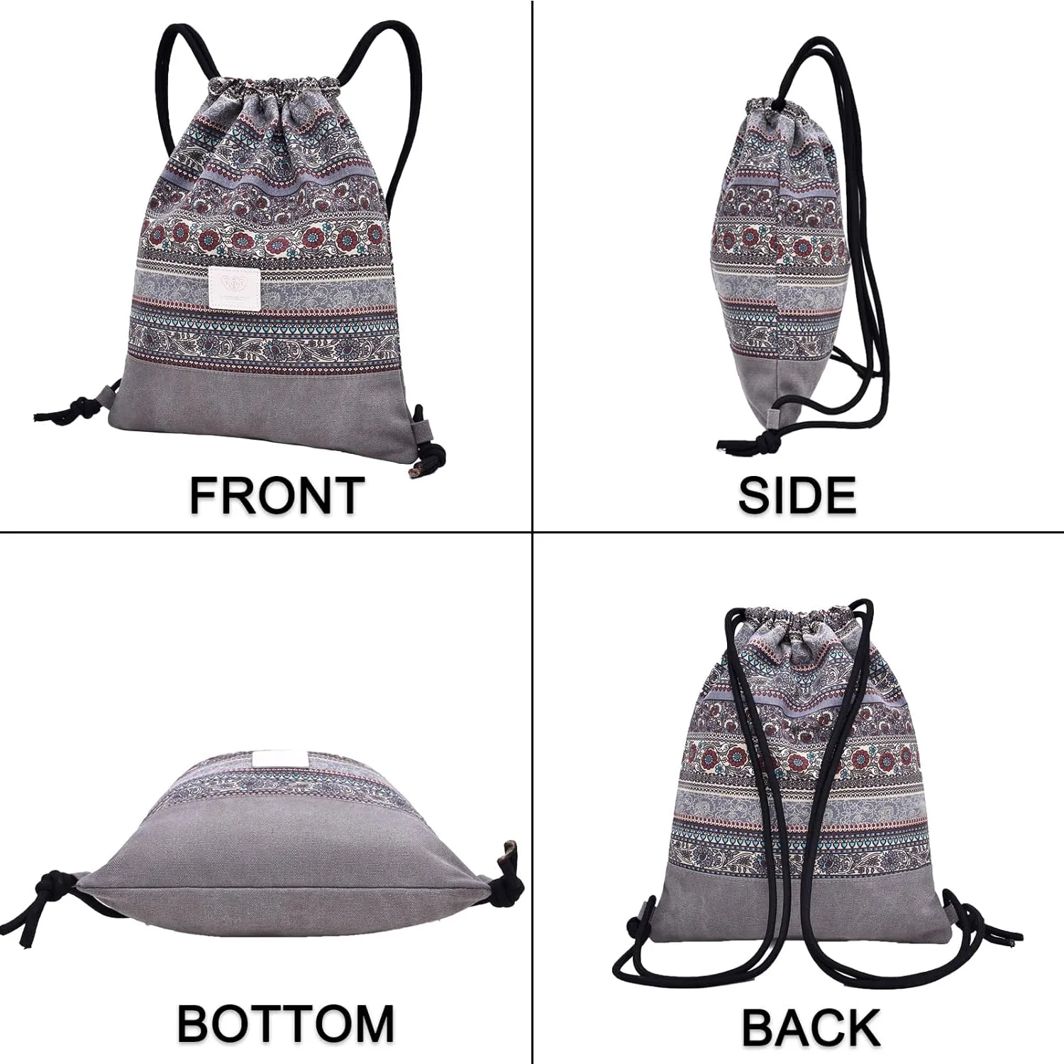 LAKE OF FIRE Drawstring Bags - Lightweight & Compact Bag for Yoga, Gym, Sports, Beach, Travel, and Daily Use(Red)
