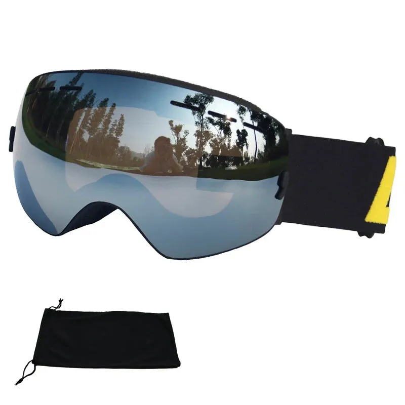 LOCLE Double Lens Ski Goggles