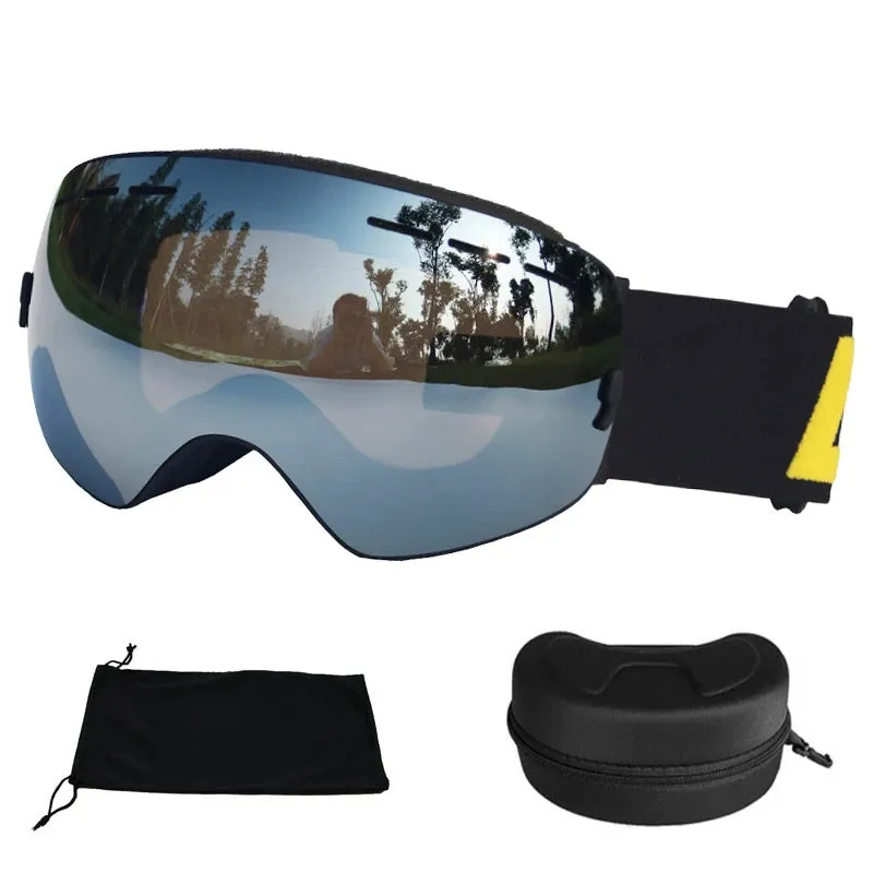LOCLE Double Lens Ski Goggles