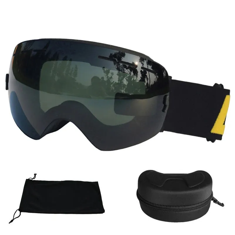 LOCLE Double Lens Ski Goggles