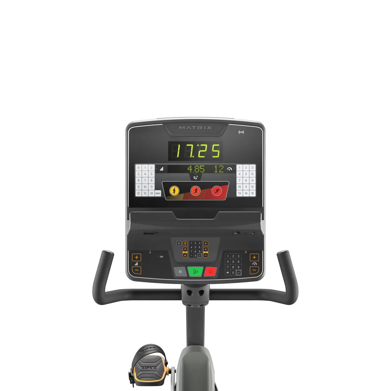 Matrix Performance Recumbent Cycle With Group Training LED Console