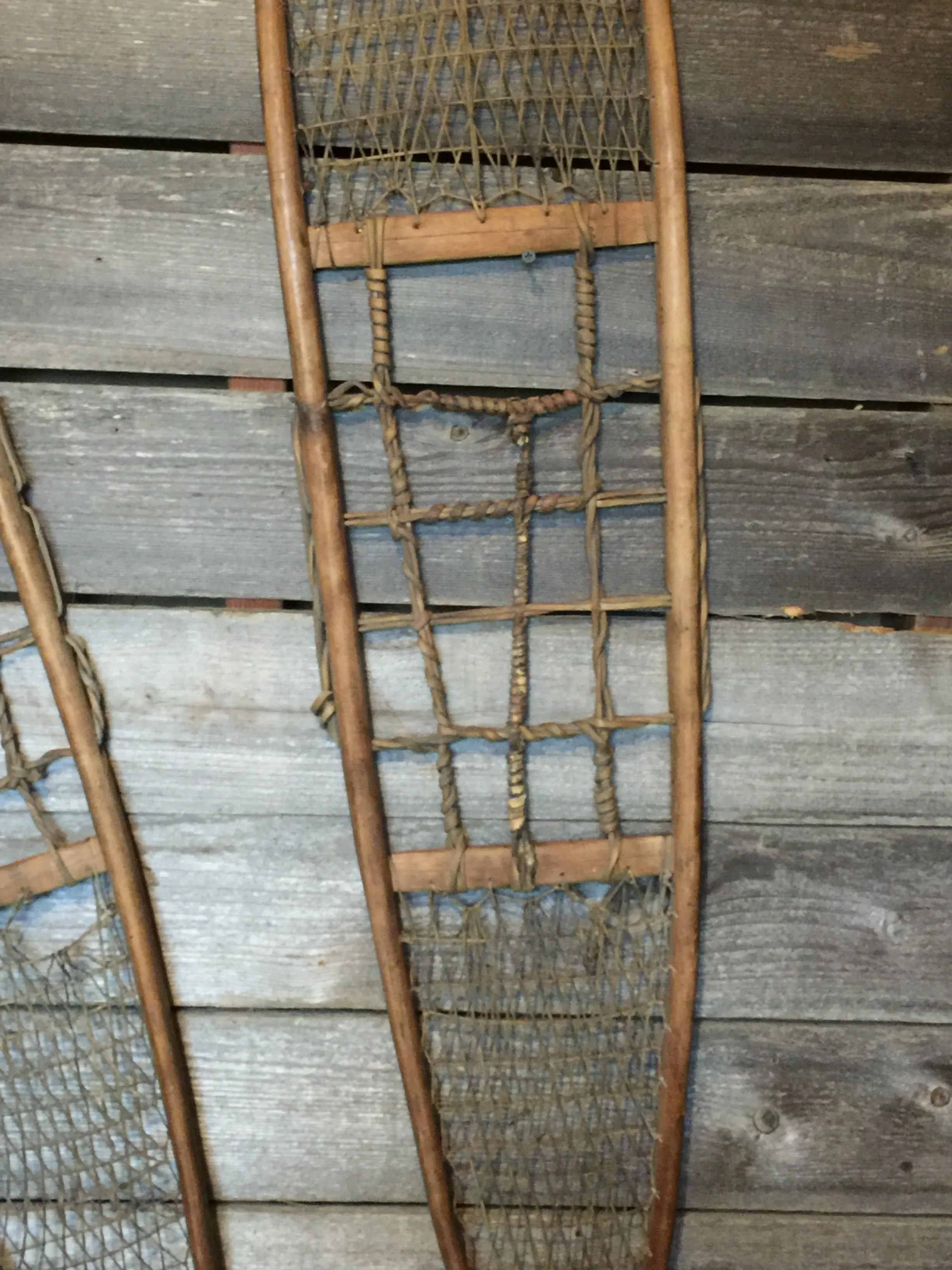 Native American Indian Snowshoes - Athabaskan