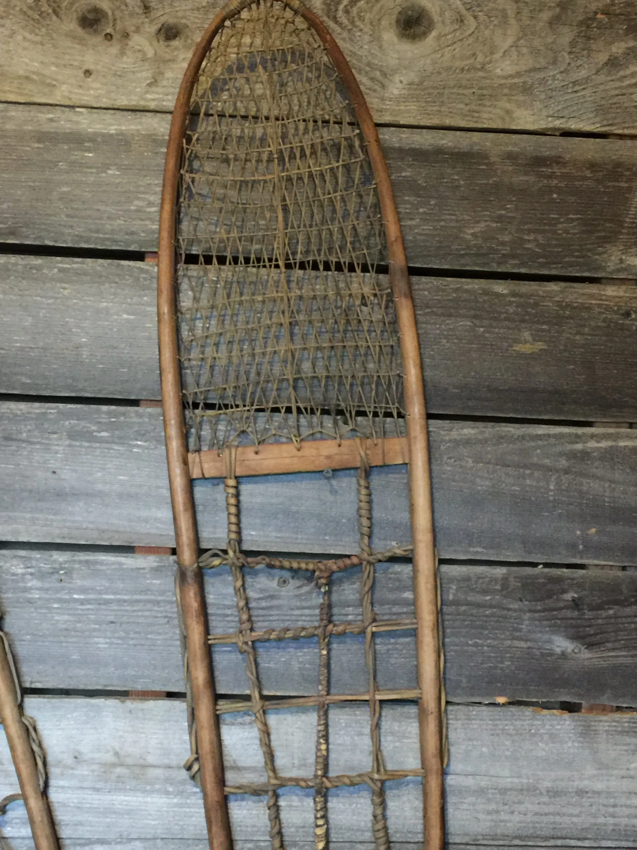 Native American Indian Snowshoes - Athabaskan