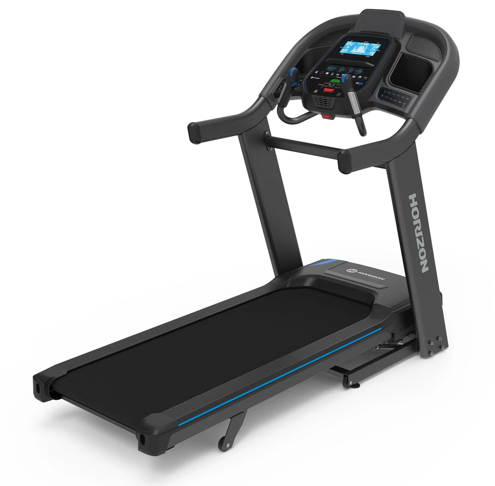 NEW Horizon 7.4AT @Zone Folding Treadmill
