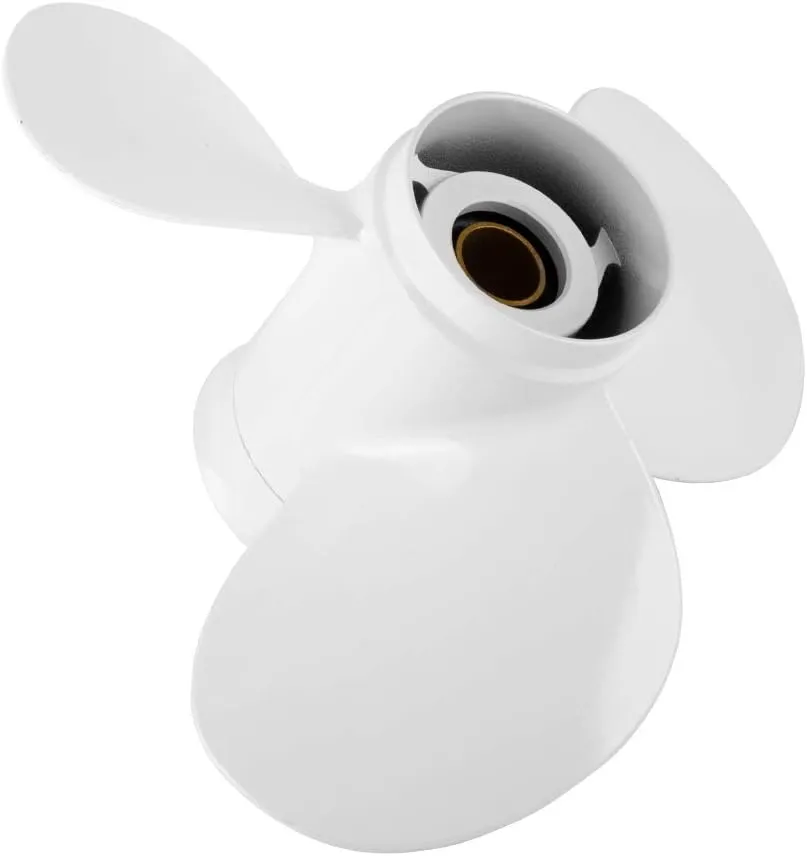 OEM Upgrade Aluminum Outboard Moto Boat Propeller fit Yamaha Engines 60-115 HP, 13.25x17p,13.5x15p,13x19p,13x17p-4B 15 Spline Tooth
