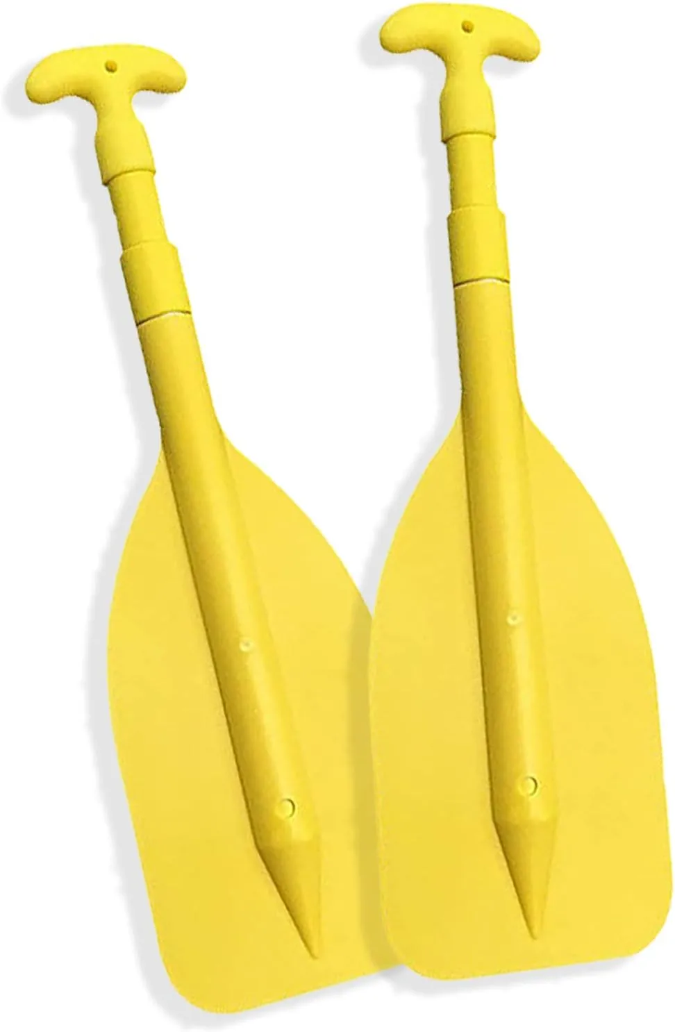 Pactrade Marine 2 of Marine Kayak Canoe Raft Jet Ski Yellow Telescopic Aluminum Oar Paddle