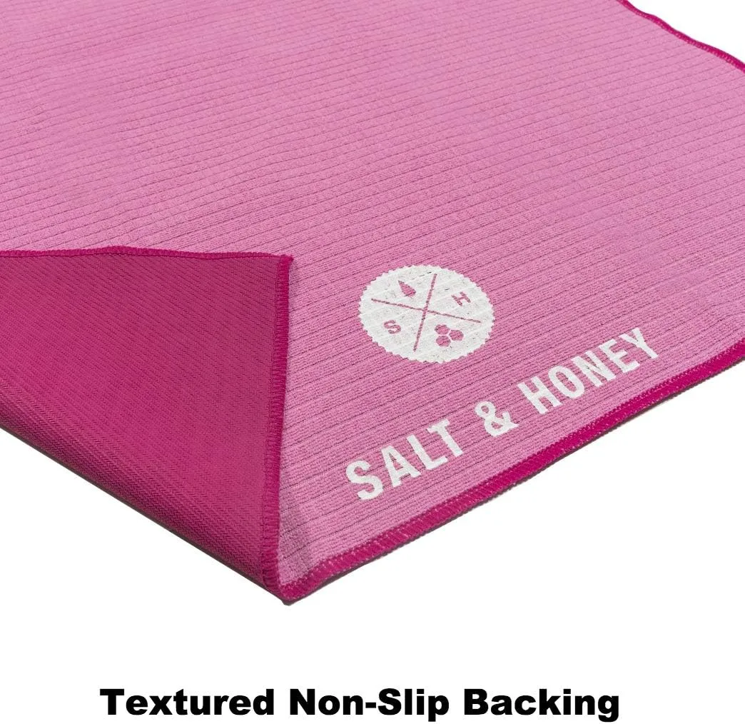 Salt & Honey Non-Slip Pilates Reformer Mat Towel