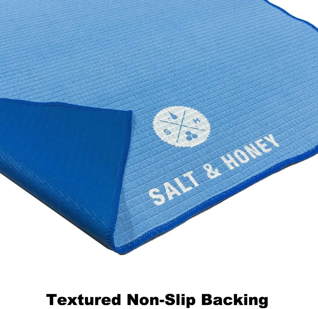 Salt & Honey Non-Slip Pilates Reformer Mat Towel