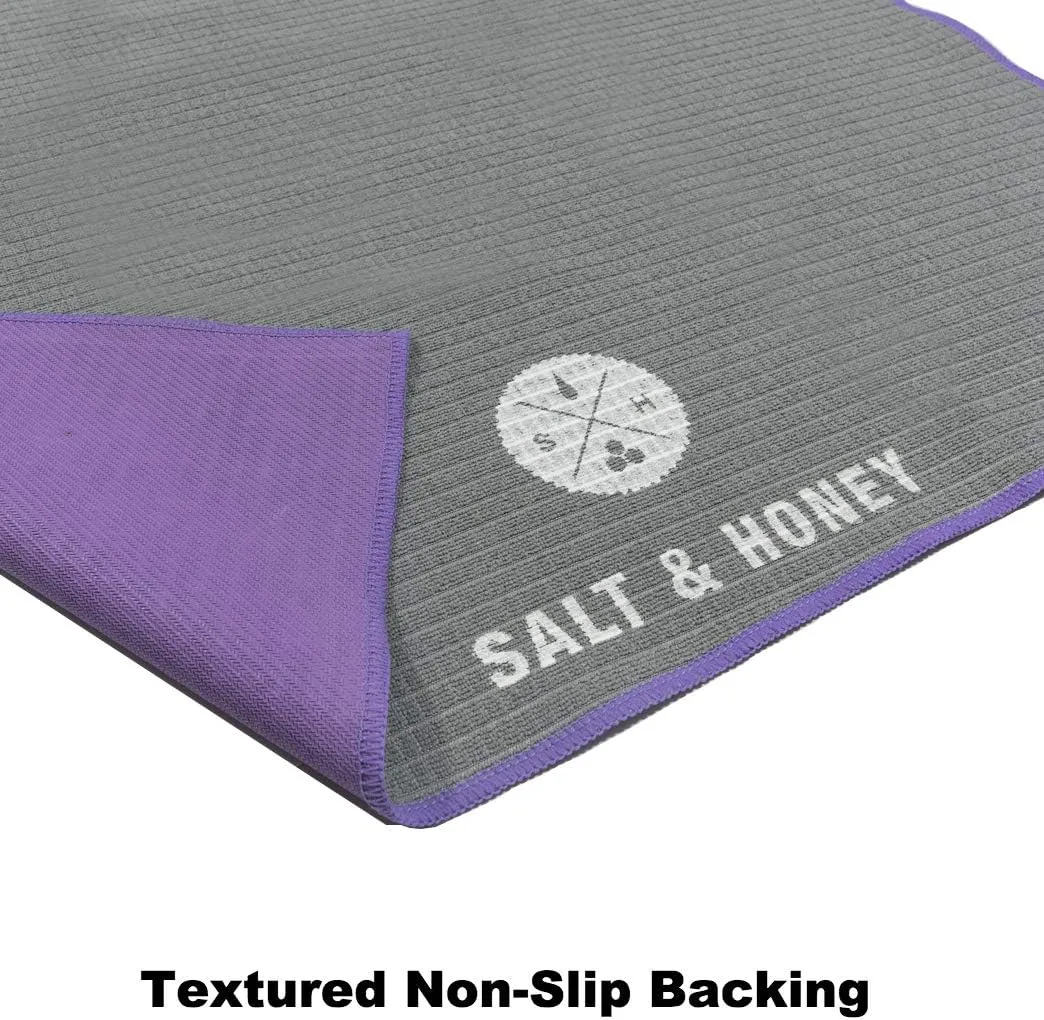 Salt & Honey Non-Slip Pilates Reformer Mat Towel