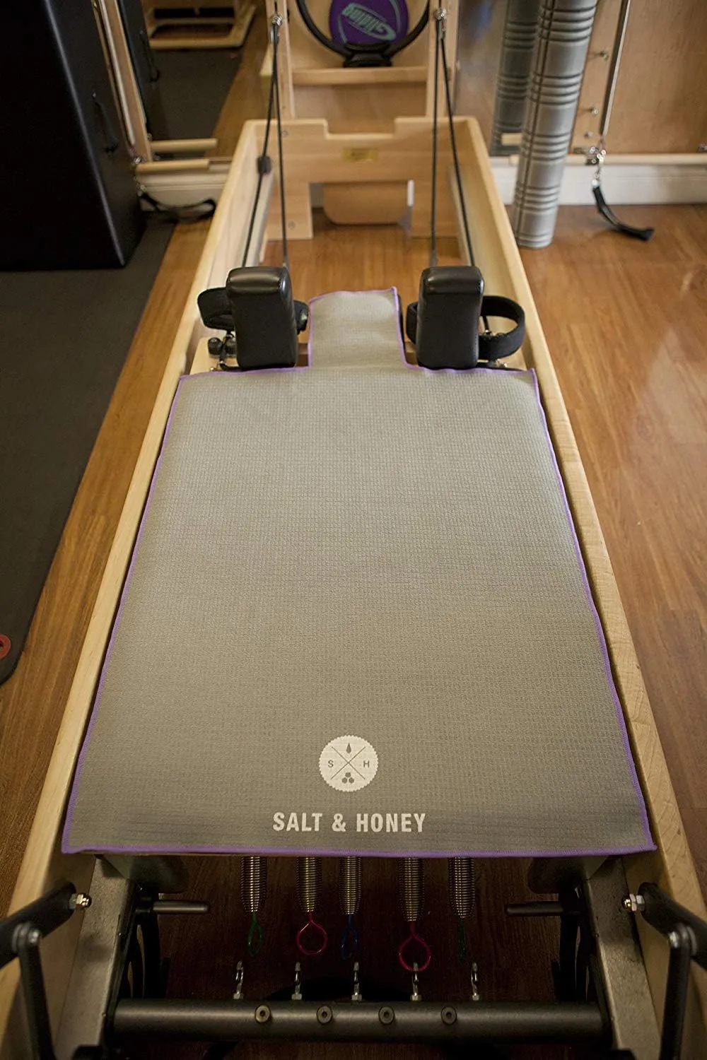 Salt & Honey Non-Slip Pilates Reformer Mat Towel