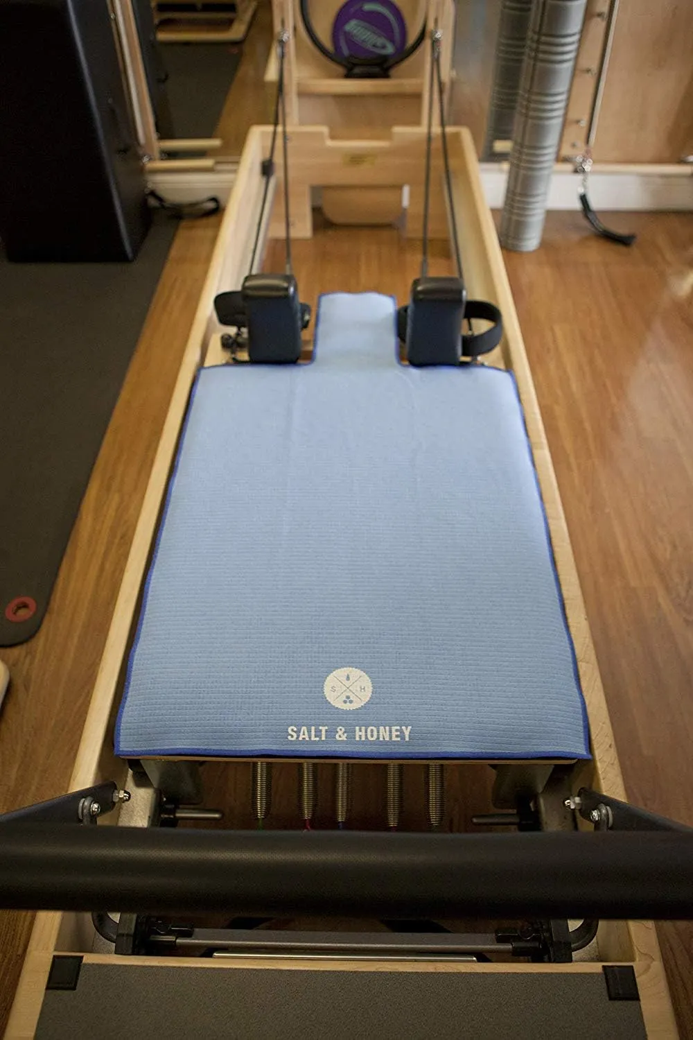 Salt & Honey Non-Slip Pilates Reformer Mat Towel