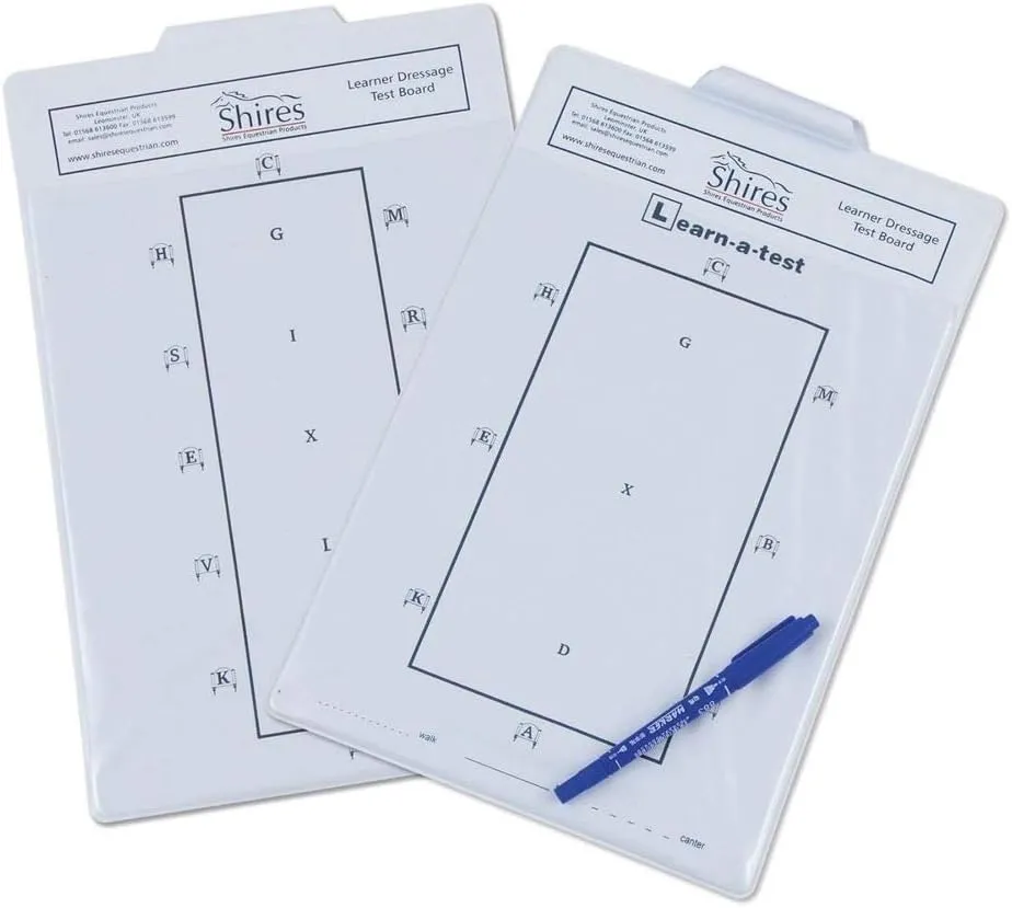 Shires Learner Dressage Test Board