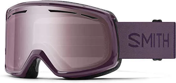 Smith Drift Snow Goggles Ski Goggles Anti-Fog Coating   Cylindrical Carbonic Lens