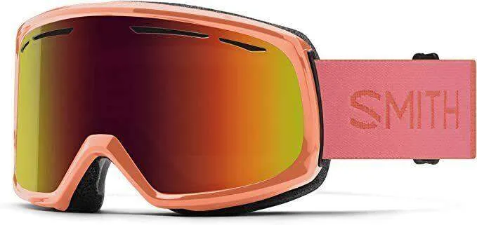 Smith Drift Snow Goggles Ski Goggles Anti-Fog Coating   Cylindrical Carbonic Lens