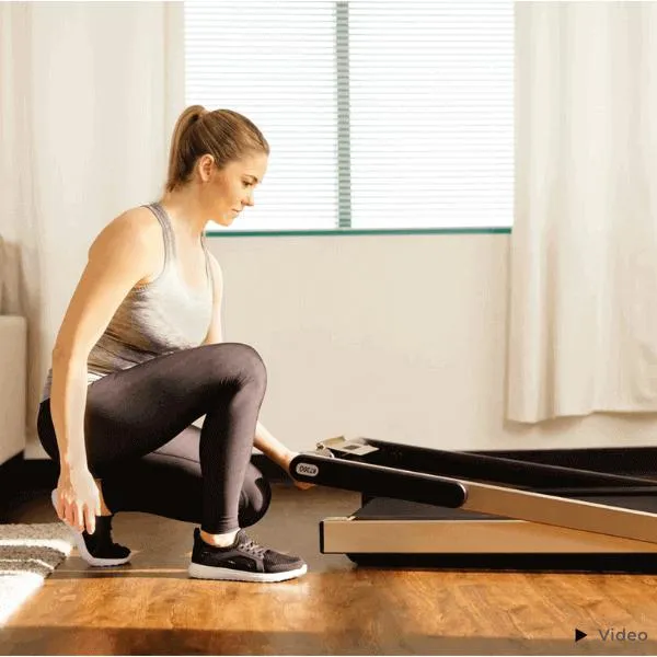 Space Saving Commercial Treadmill Slim Motorized Asuna with Speakers