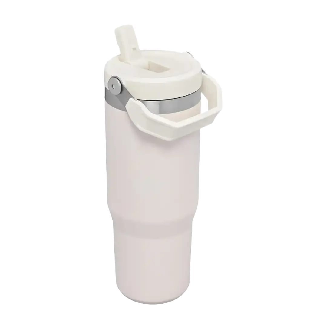 Stanley IceFlow Flip Straw Tumbler 890ml, Rose Quartz