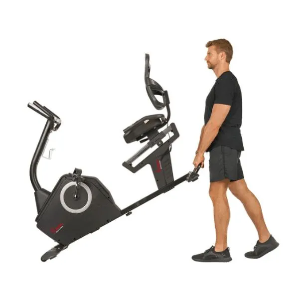 Stationary Recumbent Bike with Programmable Display