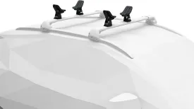 Thule DockGrip - Carries up to 36" wide kayaks and SUPs - Fits all hull shapes - Fits most roof rack cross bars - Kayak roof rack - Stand up paddleboard compatible - 85lb weight capacity