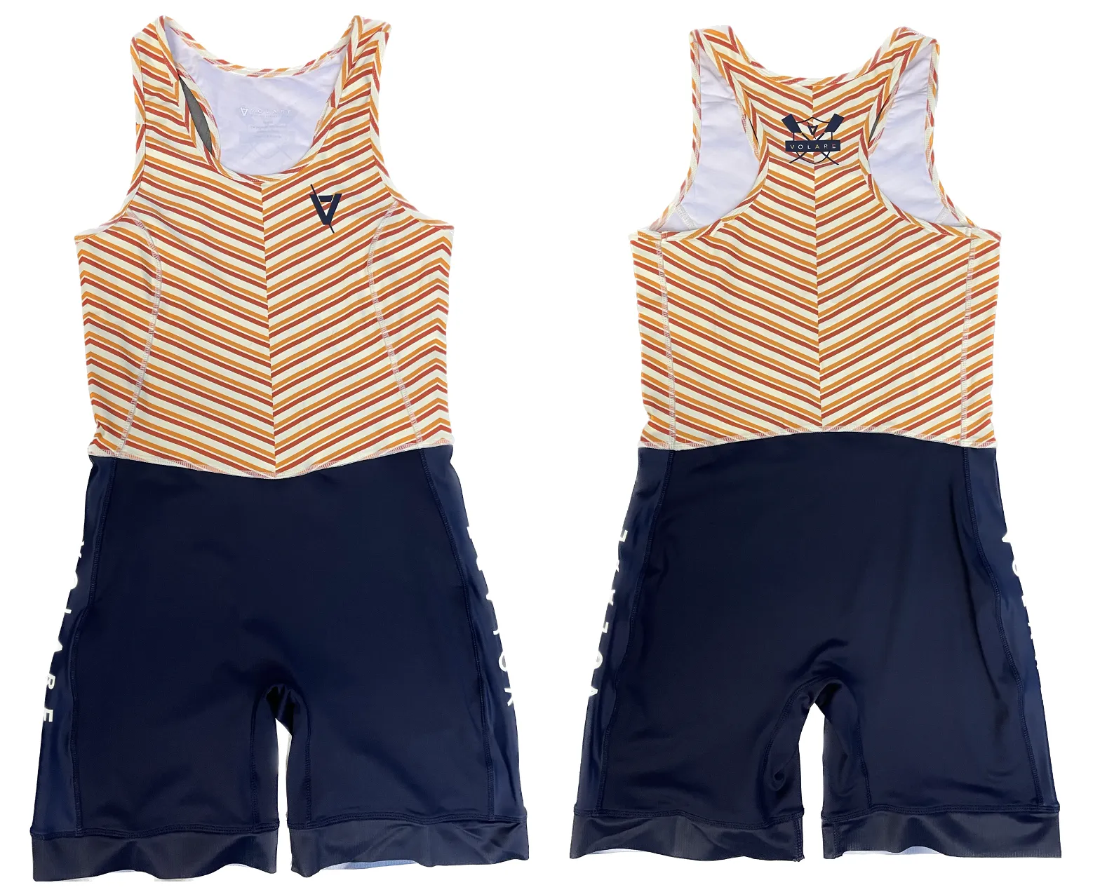 Womens Rowing Suit-Orange