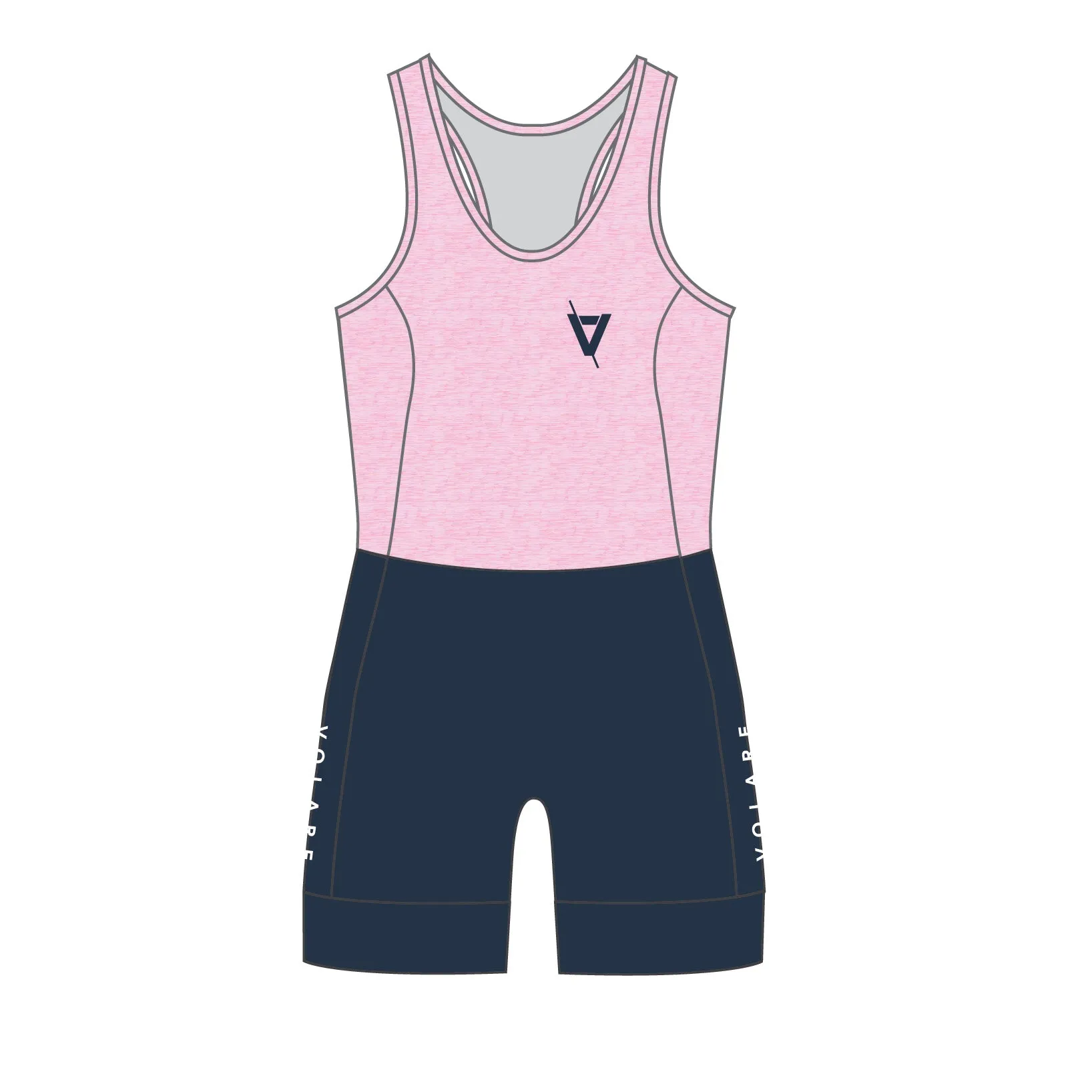 Womens Rowing Suit-PinkMyrt